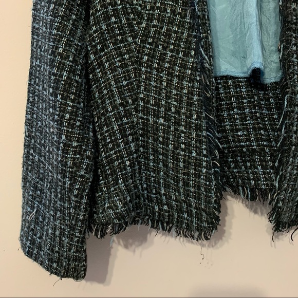 🧡3/$30 Blue light weight jacket blazer | Size 6 - Picture 7 of 10